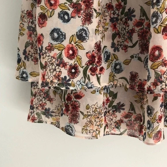 Zara Floral Gather Waist - Picture 9 of 15